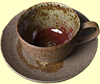 stoneware cup